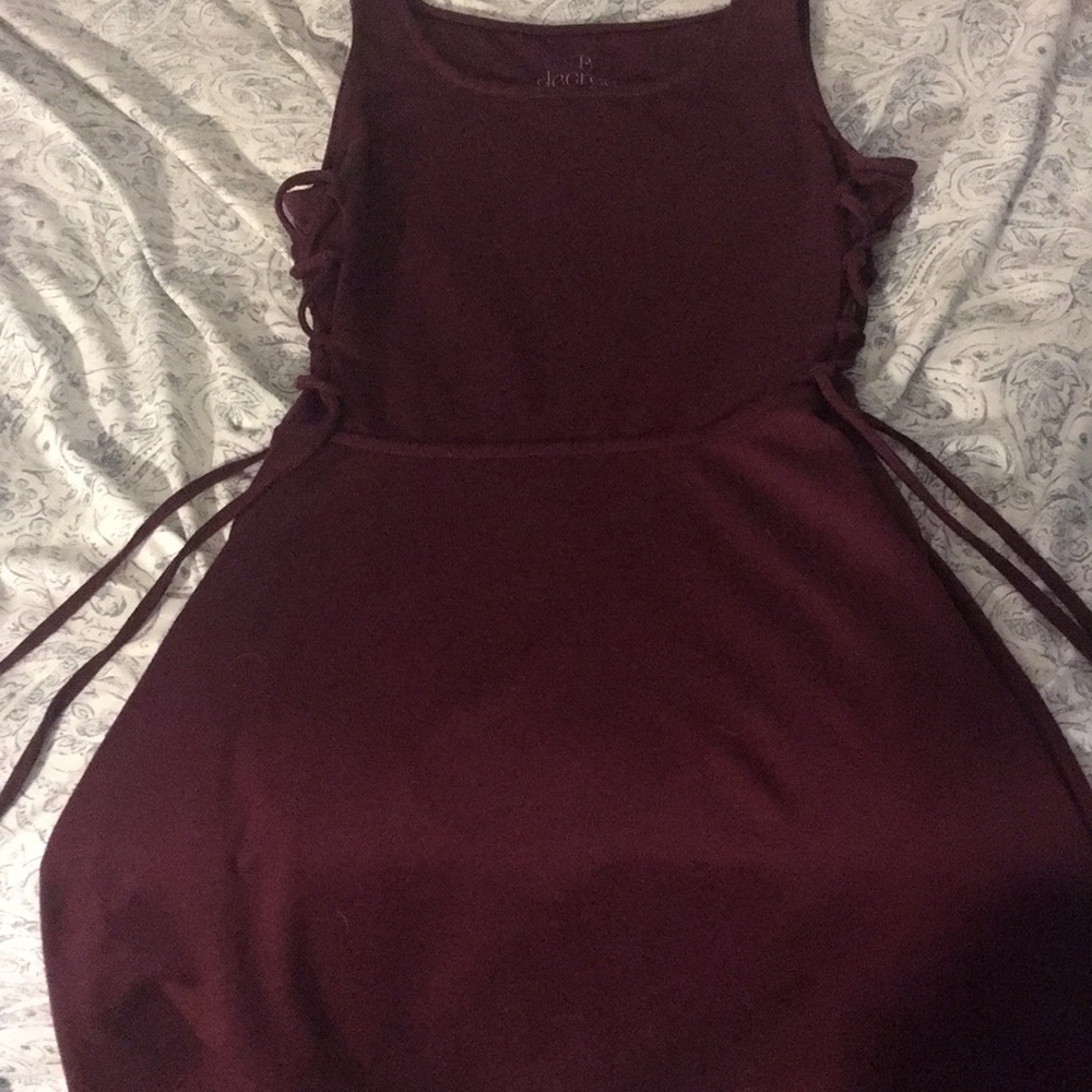 Maroon dress